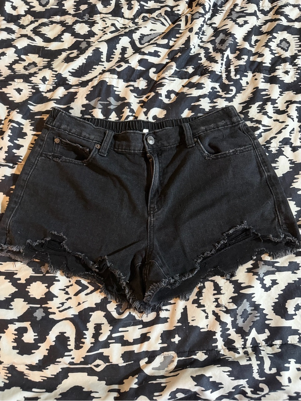 Black shorts